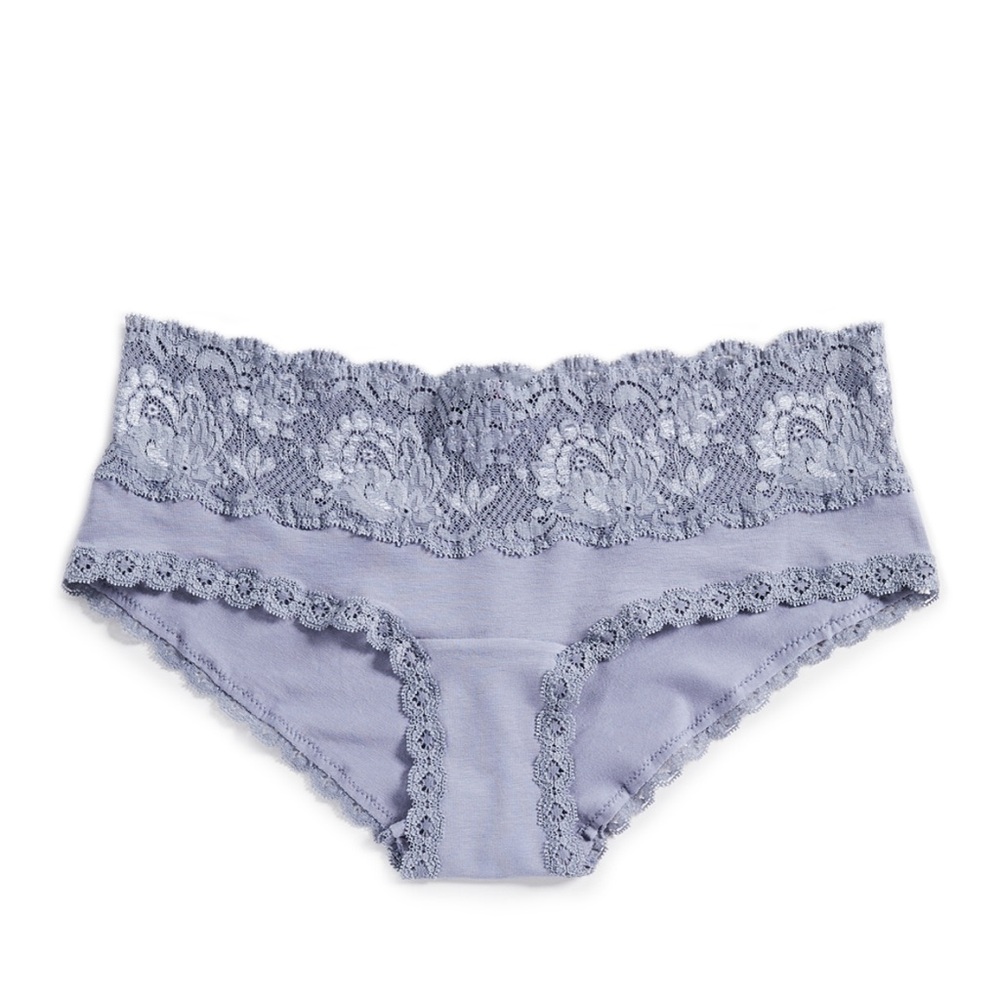 S, L Cosabella Never Say Never Maternity Panties light blue